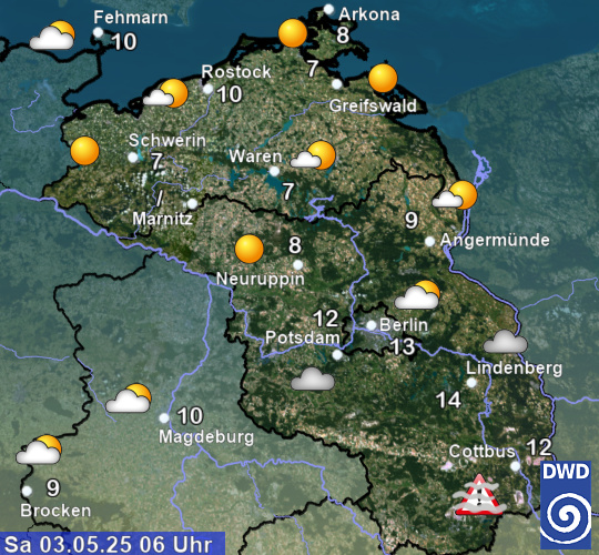 aktuelles Wetter und aktuelle Temperatur Region Nordost aktuelles Wetter und aktuelle Temperatur Region Nordost